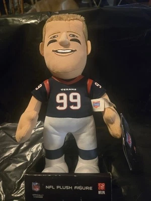 RARO JJ Watt Bleacher Creature Nuevo en caja Nuevo con etiquetas Figura de Peluche Houston Texans NFLPA - NFL Foto 1 de 4