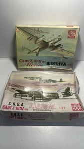Lote 2 Kits Supermodelo 1/72 CANT Z.1007 Alcione Caja Abierta Bolsas Selladas - Imagen 1 de 18