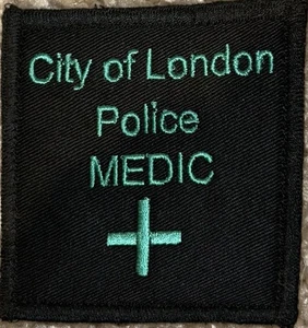 Patch Medico Polizia Regno Unito Ufficiale Città di Londra - Foto 1 di 1