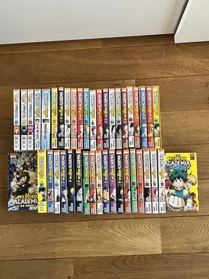 Collection de My Hero Academia FR du T1 à 34 avec Tomes d'univers étendu - Photo 1/4