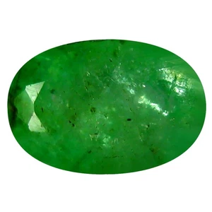 0.52 ct Stunning Oval Cut (6 x 4 mm) Green (Un-Heated) Emerald Gemstone - Picture 1 of 1