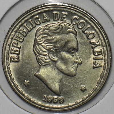 Colombia 1959 20 centavos águila animal 196015 envío combinado Foto 1 de 2