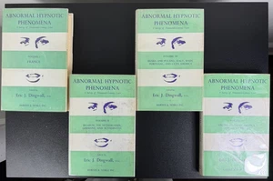 Abnormal Hypnotic Phenomena Eric Dingwall Set Lot 19th Century Cases - Kreskin - Bild 1 von 8