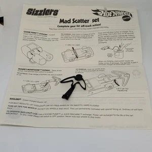 Hot Wheels Redline Sizzlers Mad Scatter Mouse's Mustache Bumper 1971 - 2006 Inst - Picture 1 of 4