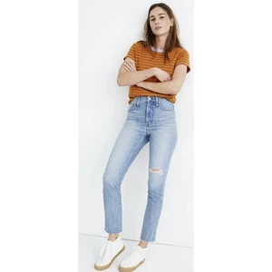 Madewell The Perfect Vintage Crop Jeans Rosabelle Wash: Comfort Stretch Edition - Bild 1 von 14