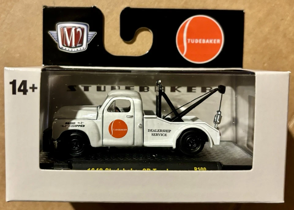 M2 Machine Auto Thenics R100 1949 Studebaker 2R Tow Truck  - Image 1 of 1
