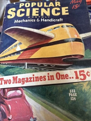 Popular Science May 1939 Early Oak Island Article w Photos Curse Money Pit Foto 1 de 4