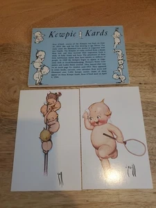 Lot von 17 Vintage Kewpie Karten und 2 Postkarten Rose O'Neill - Bild 1 von 6