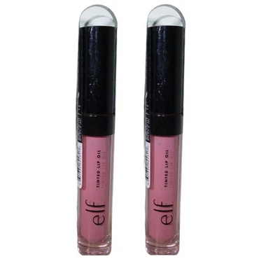 Pack of 2 E.l.f. Tinted Lip Oil, Pink Kiss 82431 - Image 1 of 4
