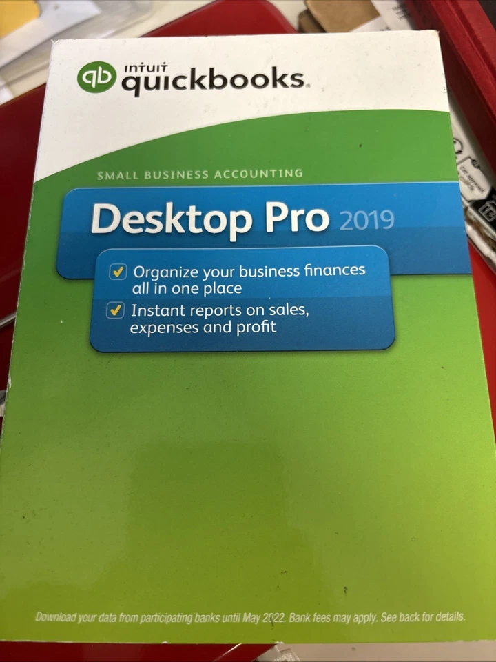 Intuit  QuickBooks Desktop Pro 2019 Software (1 User) - Image 1 of 2