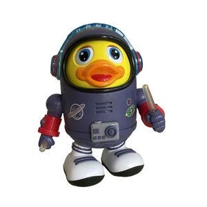 Muñeca Dancing Space Duck alimentada por batería con música para niños astronauta azul - Imagen 1 de 6