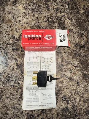 NOS Standard Motor Products DS271 Toggle Switch - Image 1 of 4