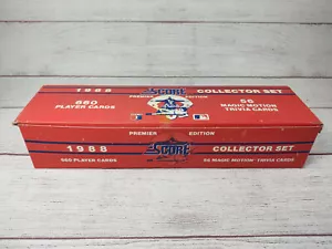 Juego de 660 tarjetas Score MLB Baseball Collector Edition Premier Edition 1988 - Imagen 1 de 6