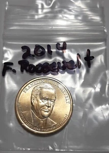 2014-D Pres.  F. Roosevelt Dollar. - Bild 1 von 1
