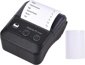 Receipt Printer Wireless BT 58Mm 2 Inch Thermal Receipt Printer Mini USB Bill - Picture 1 of 12