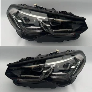 BMW X3 X4 G01 G02 Left & Right 2pcs EU LED Headlights 5A29225-07 / 5A29226-07 - Picture 1 of 14
