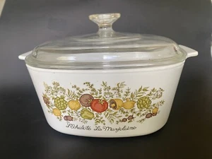 Corning Ware L’Echalote La Marjolaine Spice of Life A-3-B With Lid - Picture 1 of 2