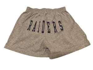 Vintage Raiders Sweat Shorts Athletic Sports Athletic Gym Workout Loungewear - Picture 1 of 10