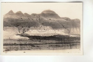 Canedy Real Photo Postcard Badlands near Wall SD - Picture 1 of 1