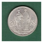 20 Korun, 1941, (S), vz, Hl. Kyrill u. hl. Methodius, Slowakei