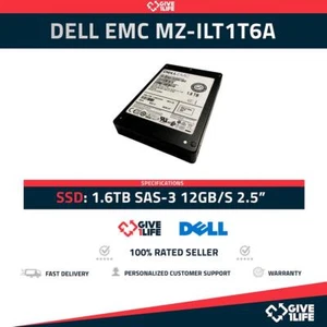 DELL EMC MZILT1T6HAJQ SSD 1.6TB SAS-3 12GB/s - Picture 1 of 1