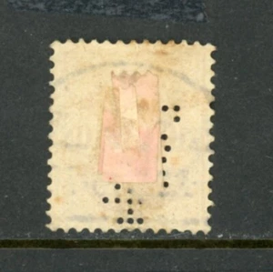 DÄNEMARK # 39 Perfin / 22-10-8y / , gebraucht - Bild 1 von 2