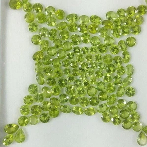 Mischlot Pakistan Peridots verschiedene Größen und Schliff 5 Carat = 1 Gramm - Bild 1 von 3