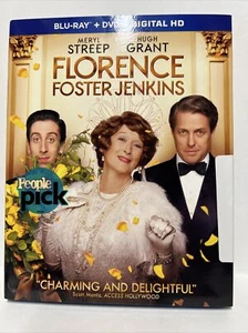 Florence Foster Jenkins (Blu-ray + DVD, 2016) - Open Item - Imagen 1 de 5