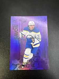 2023-2024 Skybox Metal Universe Matt Savoie #172 Purple Spectrum /199 - Picture 1 of 2