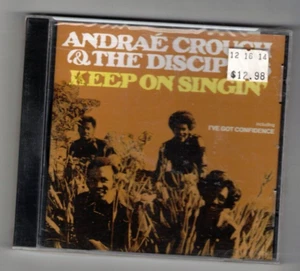 Andrae Crouch "Keep On Singin'" (Singing), CD, Factory Sealed - Picture 1 of 2