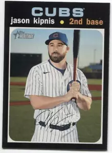 Jason Kipnis 2020 Topps Heritage High Number Card #653 - CHICAGO CUBS - - Picture 1 of 1