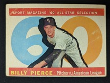 1960 Topps #571 Billy Pierce All-Star Chicago White Sox