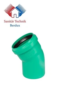 KG2000-Bogen DN 200 30 Grad Abflussrohr NEU & OVP - Bild 1 von 4