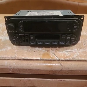 GENUINE 1996-2000 DODGE CHRYSLER RADIO CASSETTE TAPE PLAYER P04858584AH GOWORKS - Bild 1 von 9