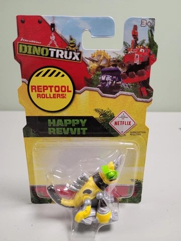 Dinotrux Happy Revvit Reptool Rollers Netflix Toy Figure Cover