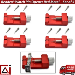 Watch Pin Opener Band Strap Remover Watch Back Case Repair Tools 6.5 cm Set of 5 - Picture 1 of 5