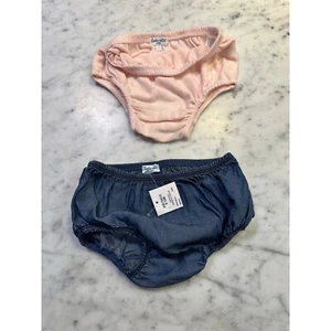 Baby girl bloomers Splendid 6-12 months, white,pink, diaper covers - Picture 1 of 4