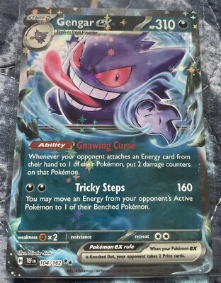 Gengar ex 104/162 Sv05: Temporal Forces Holo - Image 1 of 2