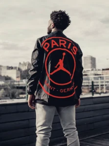 Air Jordan Paris Saint Germain Jacket Size XL Rare PSG - Picture 1 of 7