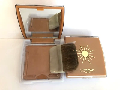 L'OREAL Glam Bronze BRONZING POWDER - ENCHANTING SUNRISE  #941 New LOT OF 3 - Image 1 of 4