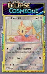 Ponchiot Reverse - SL12:Éclipse Cosmique- 174/236 -Carte Pokemon Neuve Française - Picture 1 of 1
