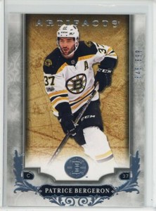 2018  Upper Deck Artifacts #111 Patrice Bergeron /699