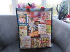 Disney Store Pixar Toy Story 4 Multi Poster Recyclable Shopping Tote New
