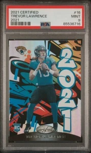 2021 Panini Certified - 2021 HOLO Trevor Lawrence (RC) PSA 9 - Bild 1 von 2