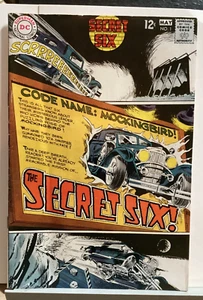 SECRET SIX #1 DC 1968 1. TEAMAUFTRITT - Bild 1 von 11