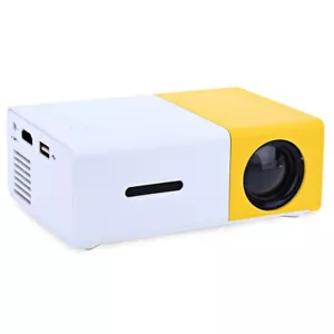 Mini Portable LED Projector 1080P HD Home Cinema Theatre System PC Laptop Phone - Picture 1 of 9