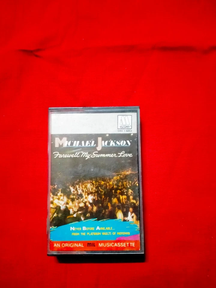 Michael Jackson Farewell My Summer Love RARE orig Cassette tape INDIA indian - Image 1 of 4