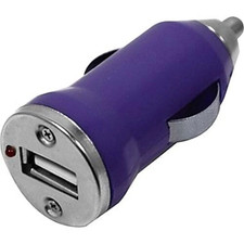 UPC 680988140372 product image for 2X Smartphone Mini USB Car Chargers, PURPLE ~ Brand New ( Free Shipping ) | upcitemdb.com