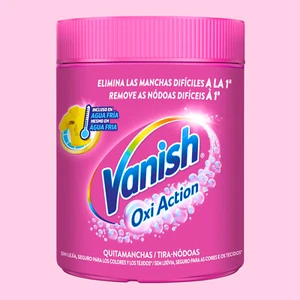 Vanish Oxi Action Stain Remover Powder - 450g, Powerful Cleaning - Picture 1 of 7