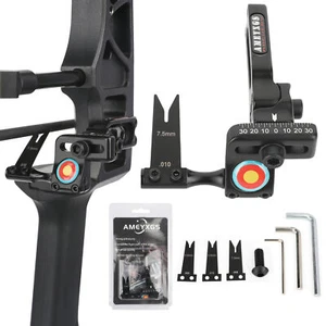 Archery Arrow Rest Aluminum Alloy Steel Blade Compound Bow Adjustable Shooting - Picture 1 of 10